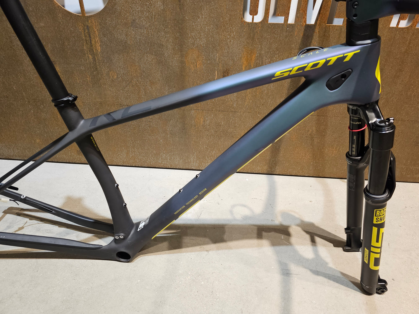SCOTT SCALE RC WORLD CUP HMX RAHMEN UND GABEL S / M / L