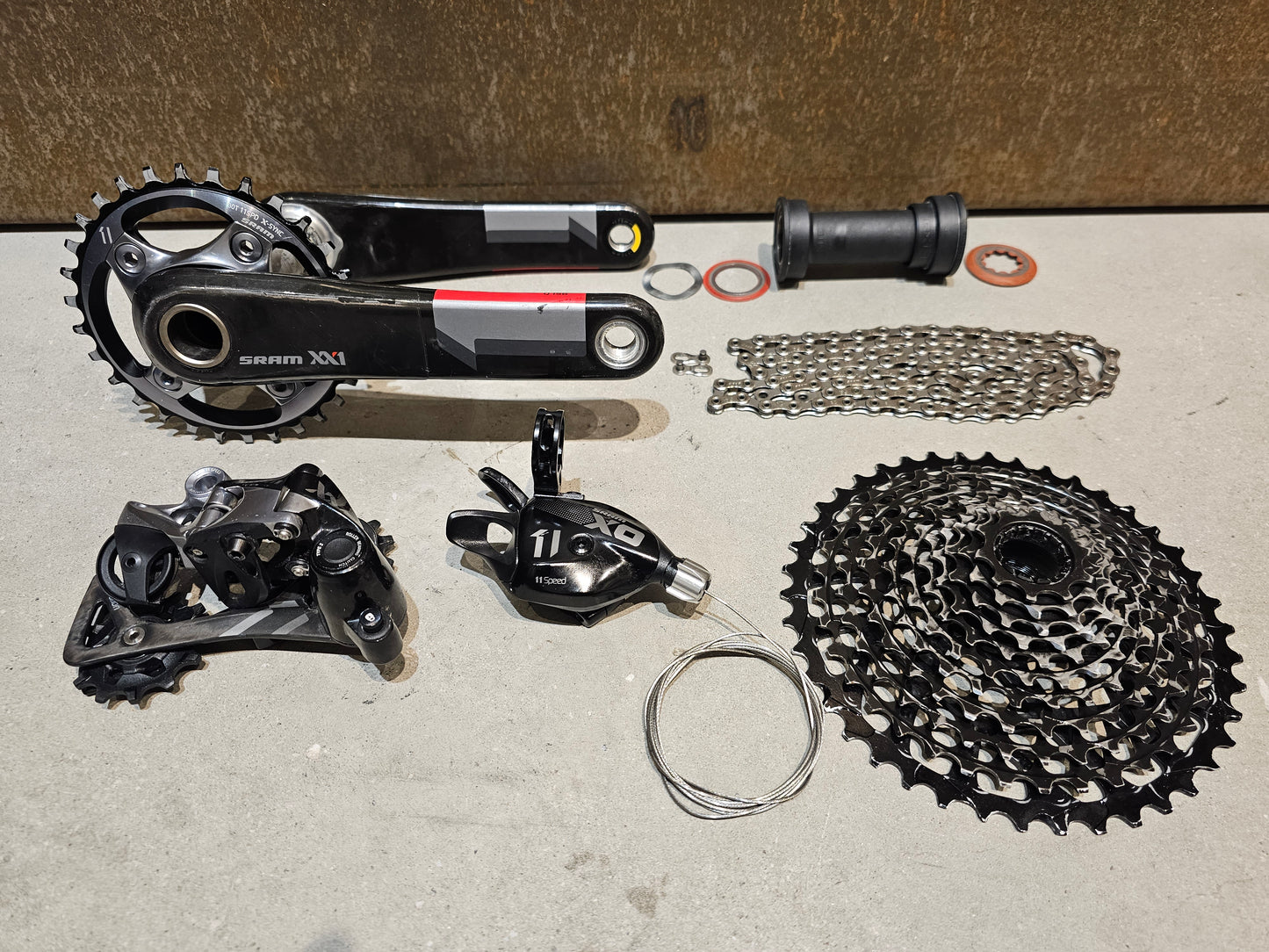 SRAM X01 XX1 SCHALTGRUPPE 1x11 FACH