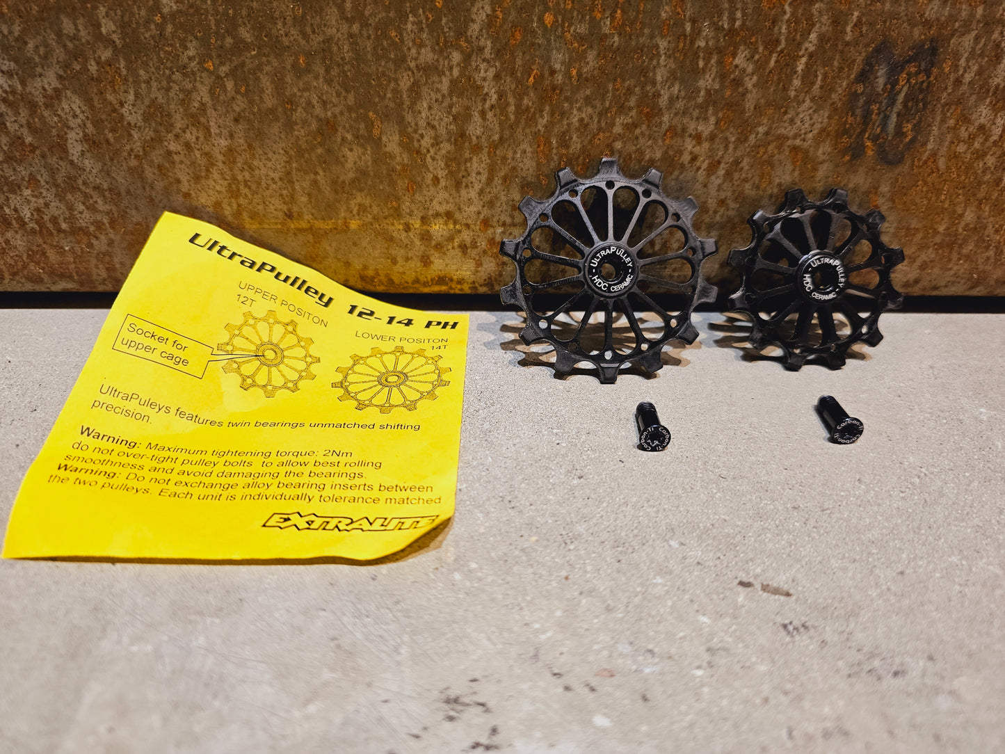 EXTRALITE SCHALTWERKRÖLLCHEN ULTRAPULLEY 12-14 ZÄHNE SRAM EAGLE