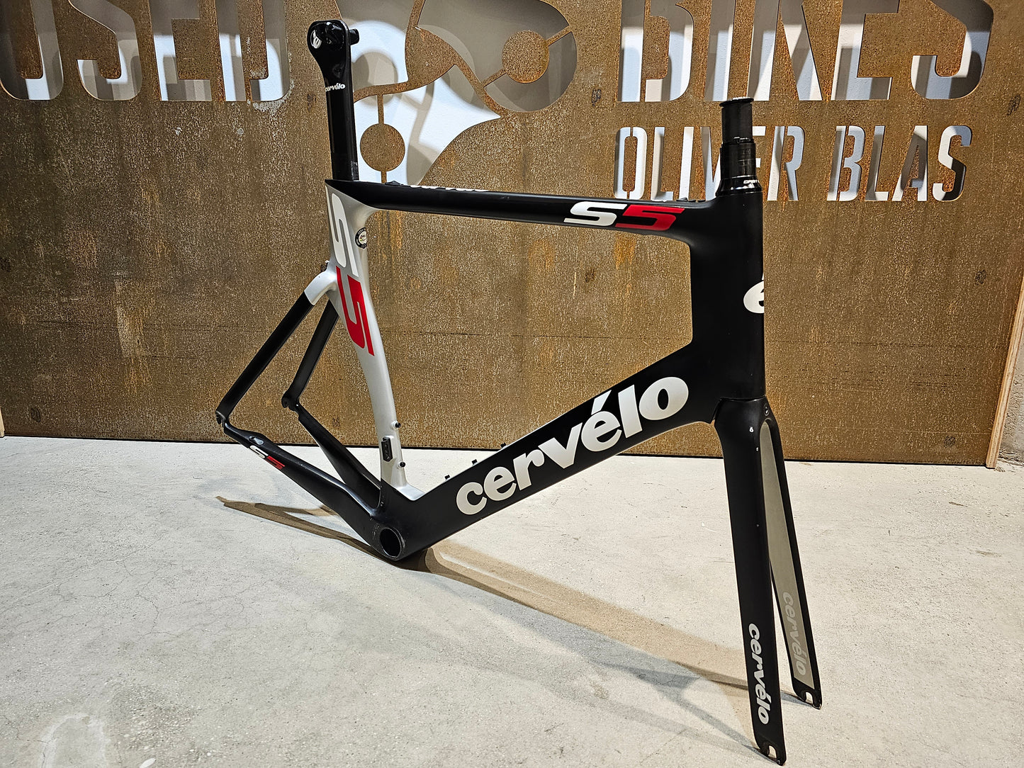 CERVELO S5 / RAHMENSET / FELGENBREMSE / 61CM