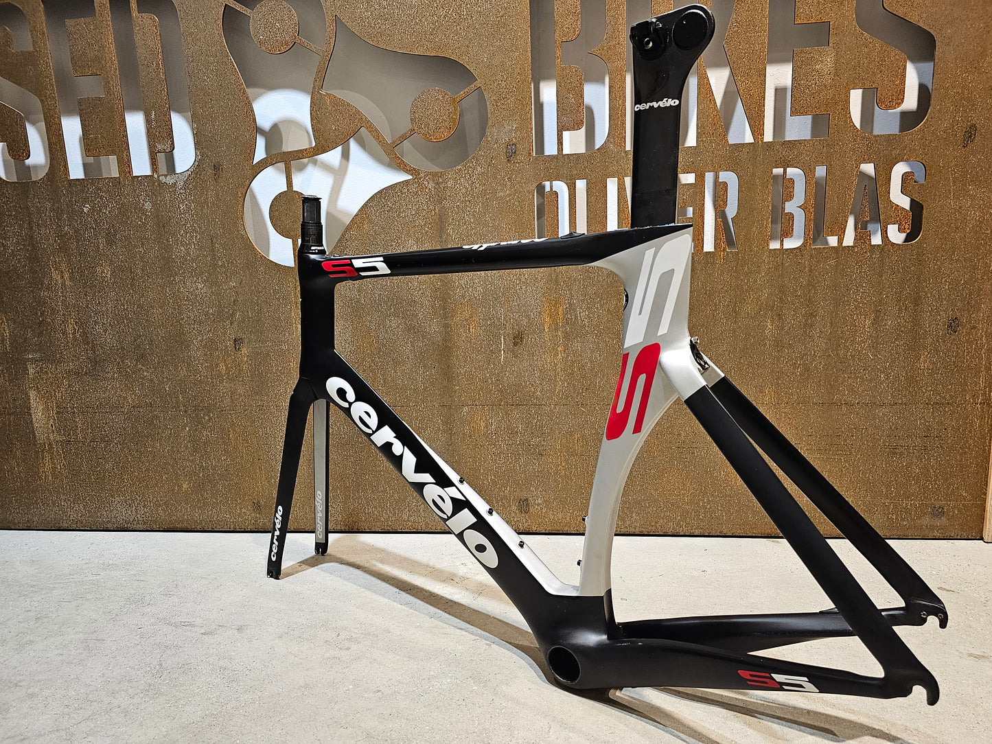 CERVELO S5 / RAHMENSET / FELGENBREMSE / 61CM