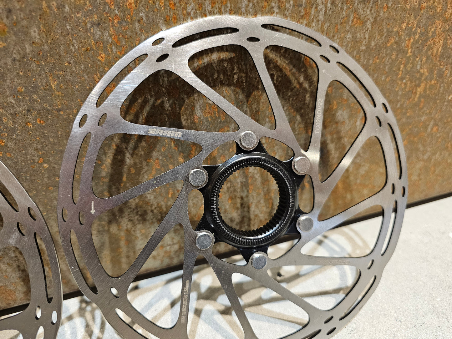 2X BREMSSCHEIBE SRAM CENTERLINE CENTERLOCK 180MM ZUSTAND NEU
