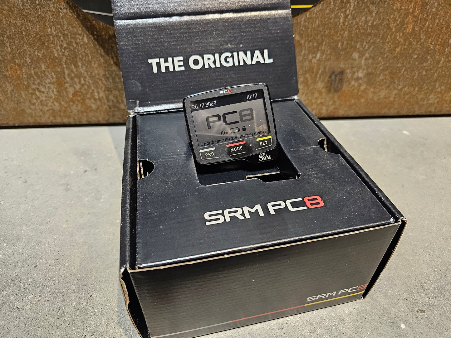 SRM POWERCONTROL PC 8 GPS FAHRRAD COMPUTER