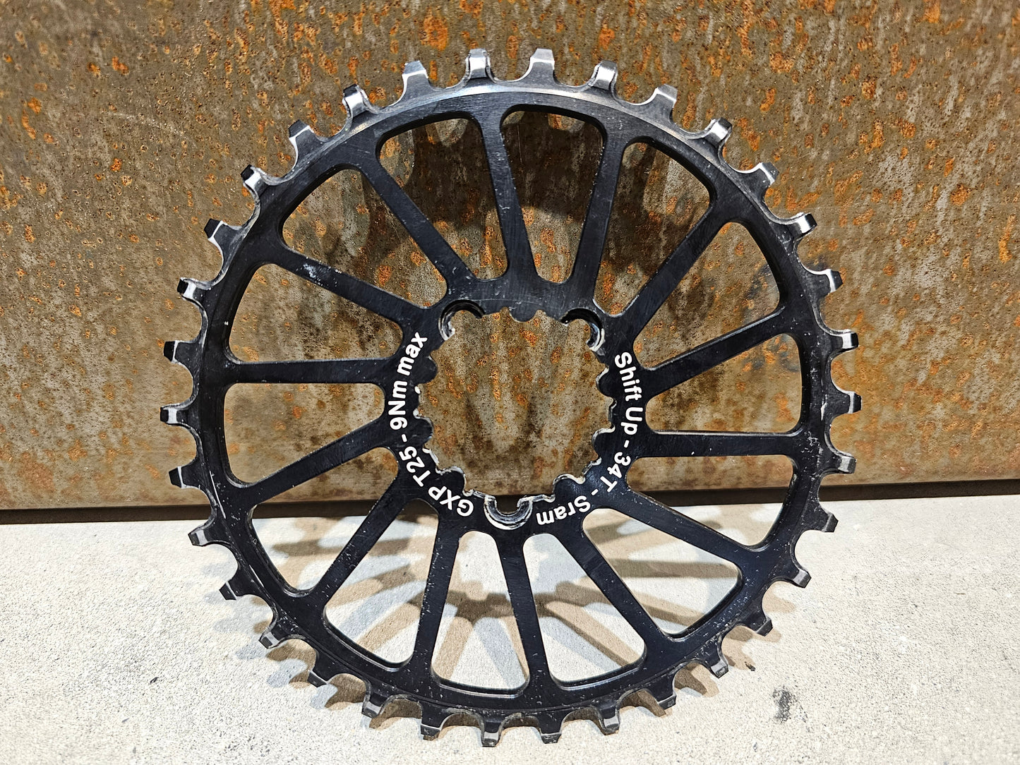 SHIFT UP KETTENBLATT SRAM GXP 3-BOLT DIRECT MOUNT 34 ZÄHNE