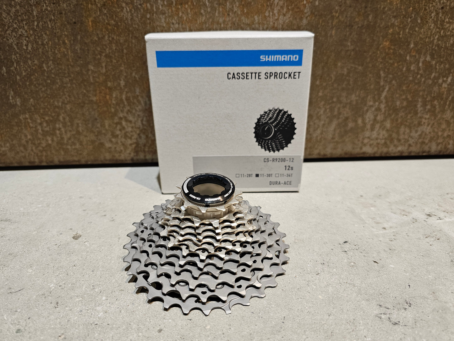 SHIMANO DURA ACE KASSETTE CS-R9200 12 FACH 11-30 ZÄHNE