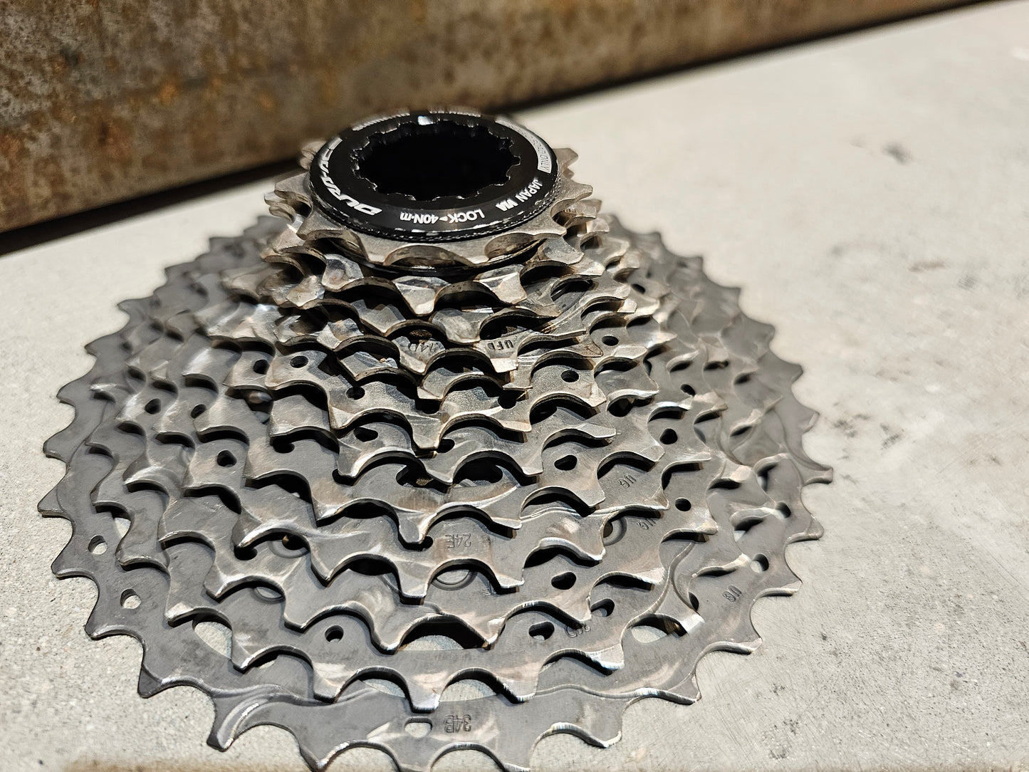 SHIMANO DURA ACE KASSETTE CS-R9200 12 FACH STARK GEBRAUCHT