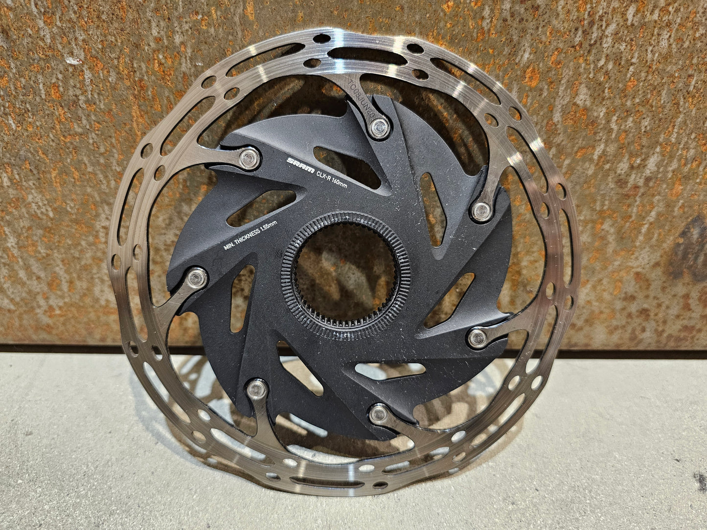 2X BREMSSCHEIBE SRAM CENTERLINE CENTERLOCK CLX 160MM GEBRAUCHT