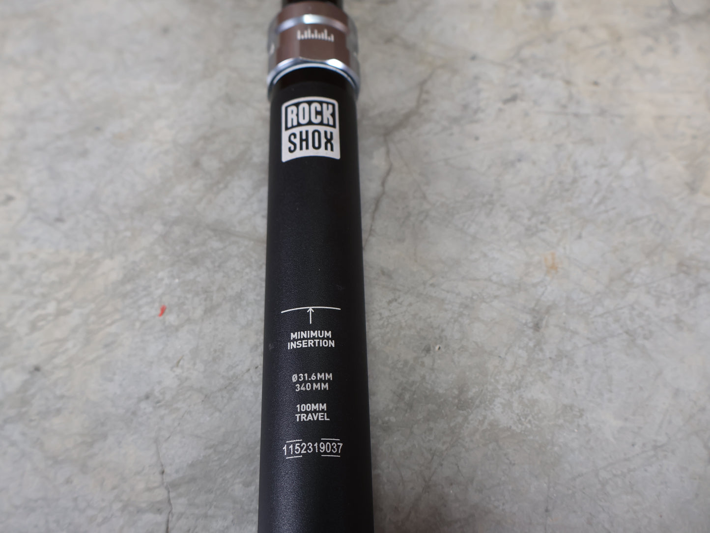 ROCKSHOX REVERB AXS DROPPER POST SATTELSTÜTZE – 31.6 MM / 100 MM HUB / 340 MM