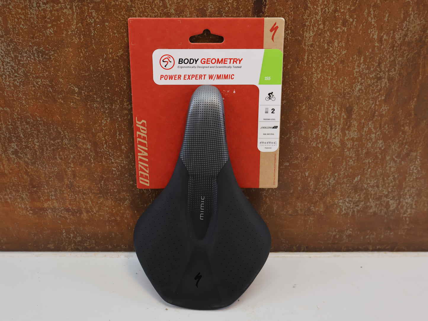 SPECIALIZED POWER EXPERT MIMIC / DAMEN FAHRRADSATTEL / 155 MM / TITAN STREBEN