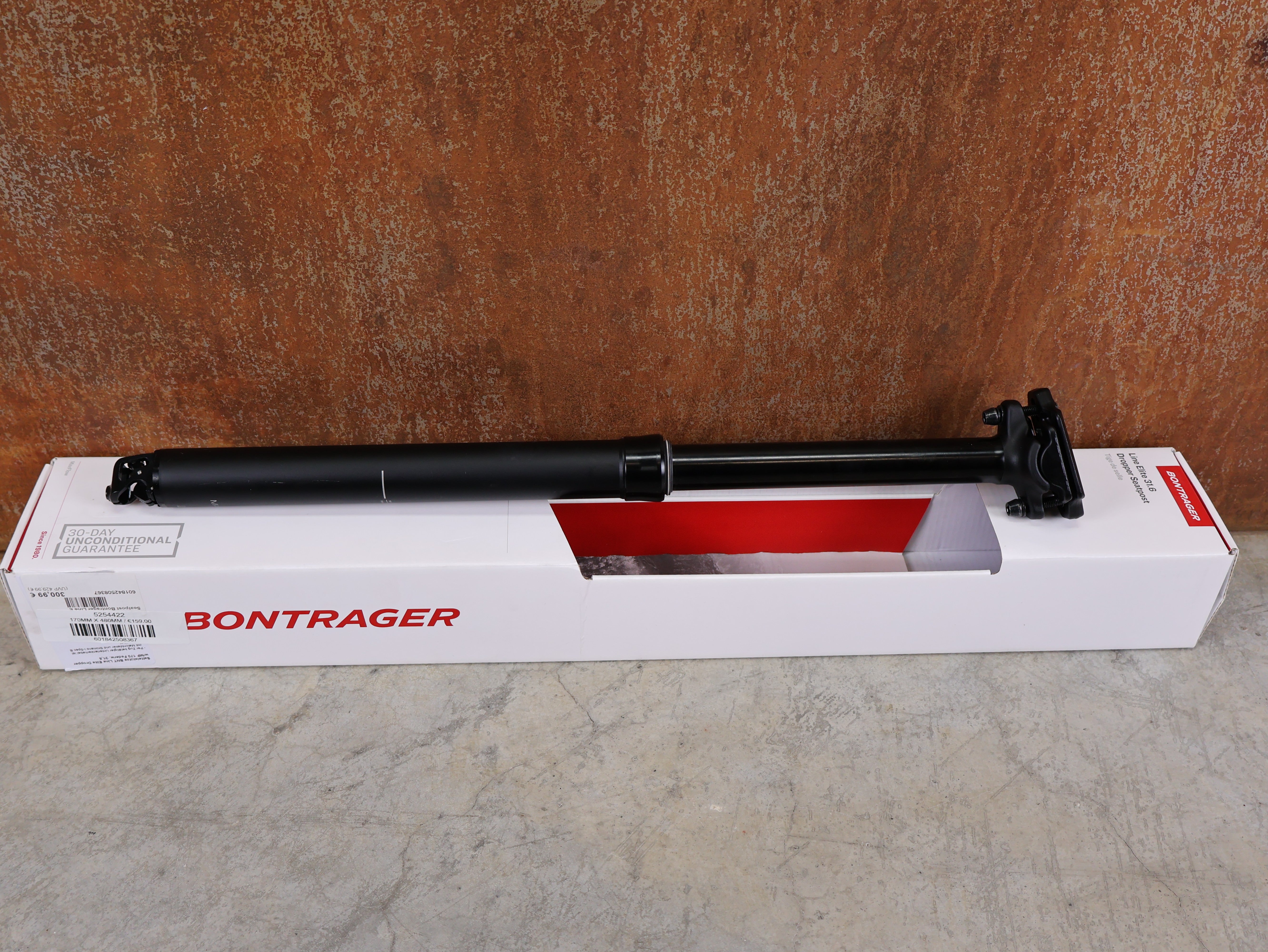 BONTRAGER LINE ELITE VARIOSATTELSTÜTZE 31,6 X 480 MM – 170 MM HUB / MA –