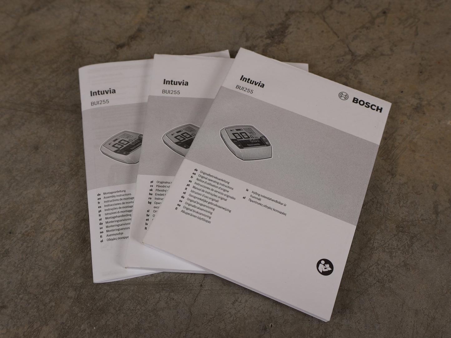 BOSCH INTUVIA E-BIKE ON-BOARD COMPUTER – ANTHRACITE / USB