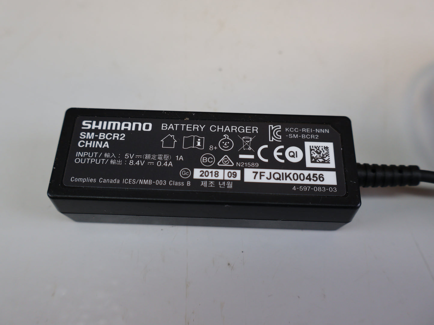 SHIMANO SM-BCR2 DI2 / LADEGERÄT UND PC INTERFACE / INTERNER AKKU 11-FACH