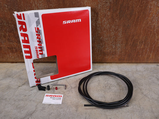 SRAM / HYDRAULIK BREMSLEITUNG SRAM / GUIDE, RS, DB5, LEVEL / BANJO 0 GRAD / 2000 MM / SCHWARZ