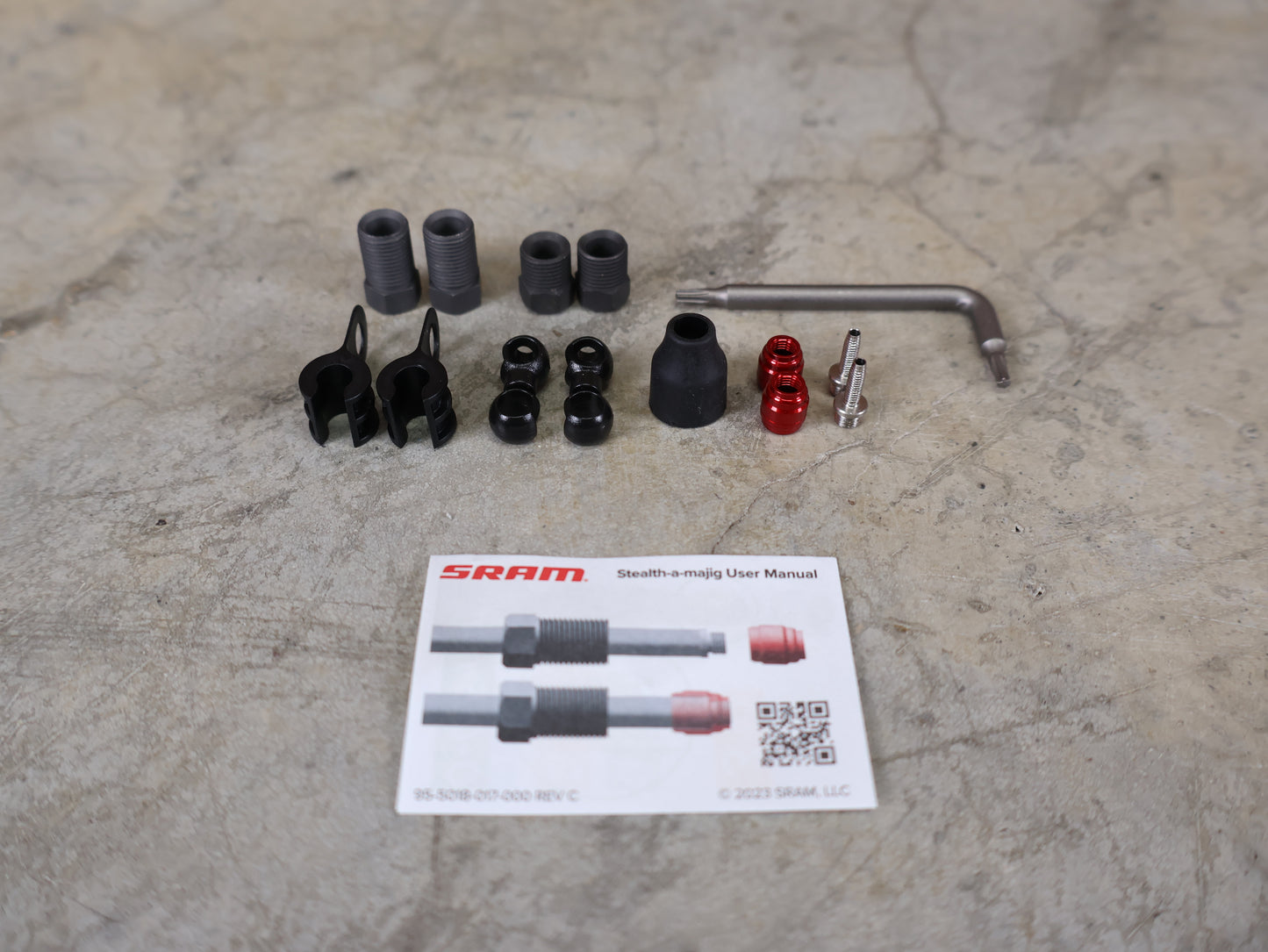 SRAM / HYDRAULIK BREMSLEITUNG / 200 CM SET / SCHWARZ / UNIVERSAL KOMPATIBEL