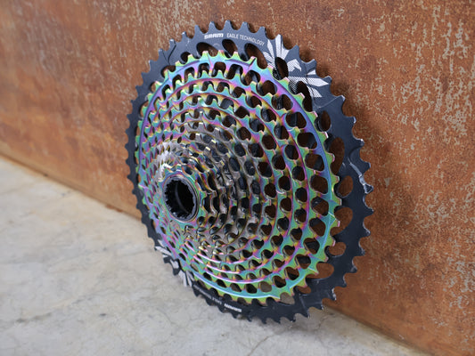 SRAM XX1 EAGLE XG-1299 KASSETTE / 12-FACH / 10–50T / RAINBOW / XD-FREILAUF