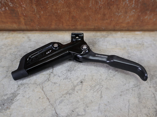 SRAM LEVEL ULTIMATE SCHEIBENBREMSEN-SET / CARBON & ALUMINIUM / SCHWARZ ELOXIERT