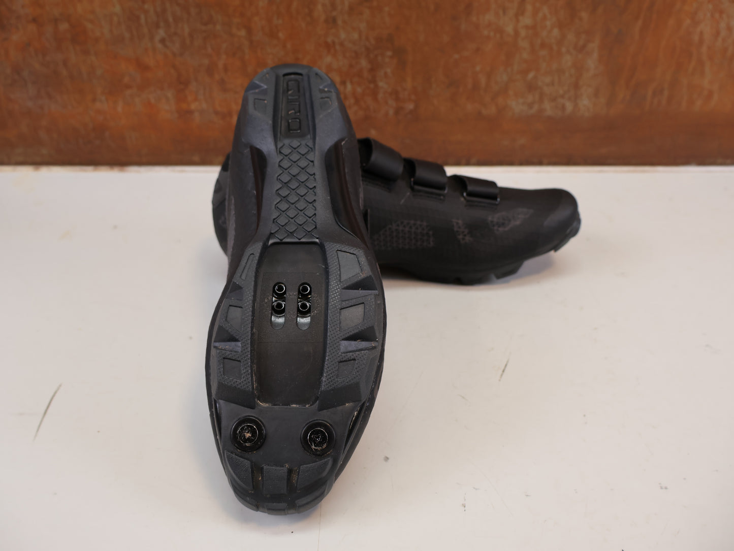 GIRO RANGER MTB SCHUHE GR. 47 SPD XC TRAIL SCHWARZ 406G
