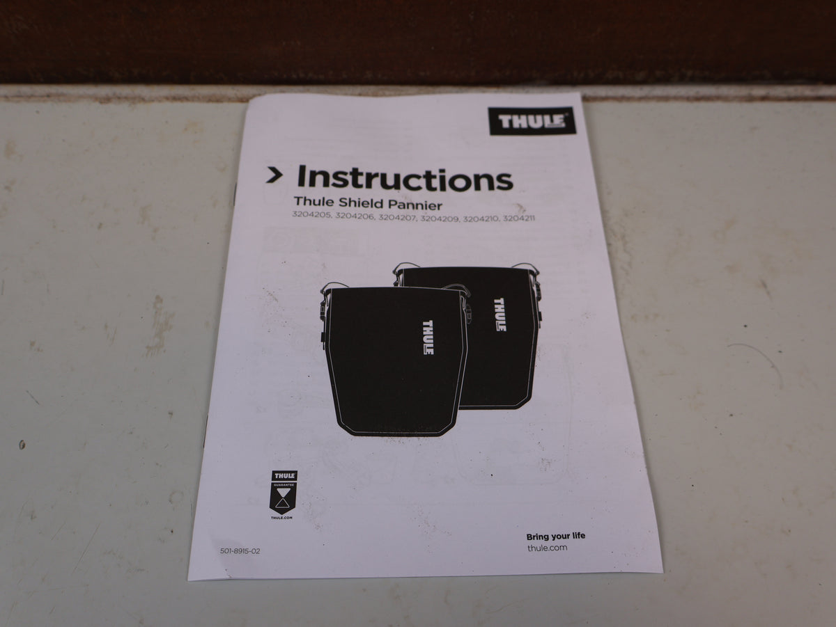 THULE SHIELD PANNIER LARGE 25L EINZELTASCHE SCHWARZ