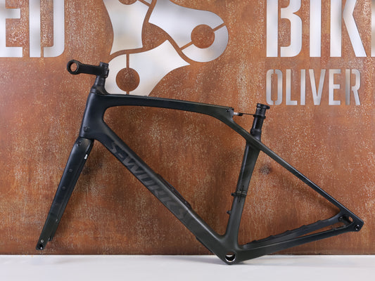 SPECIALIZED S-WORKS DIVERGE STR FRAMESET / FACT 11R CARBON / GRÖSSE 58 / INKL. VORBAU