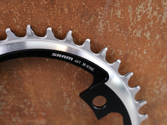 SRAM X-SYNC ROAD KETTENBLATT / 40 ZÄHNE / 107 MM BCD / 1X12-FACH / BLAST BLACK