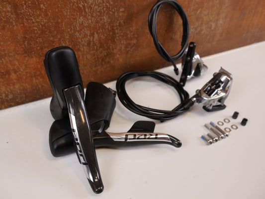 SRAM RED ETAP AXS D1 SCHALT-/ BREMSHEBEL 2X12-FACH / DISC / CARBON / INKL. BREMSSÄTTEL