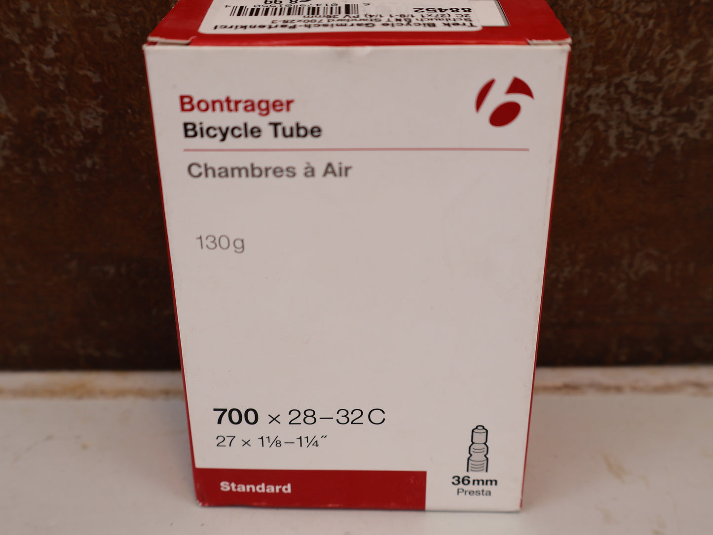 BONTRAGER SCHLAUCH 28 ZOLL PRESTA SV VENTIL 36MM / HAN 88452