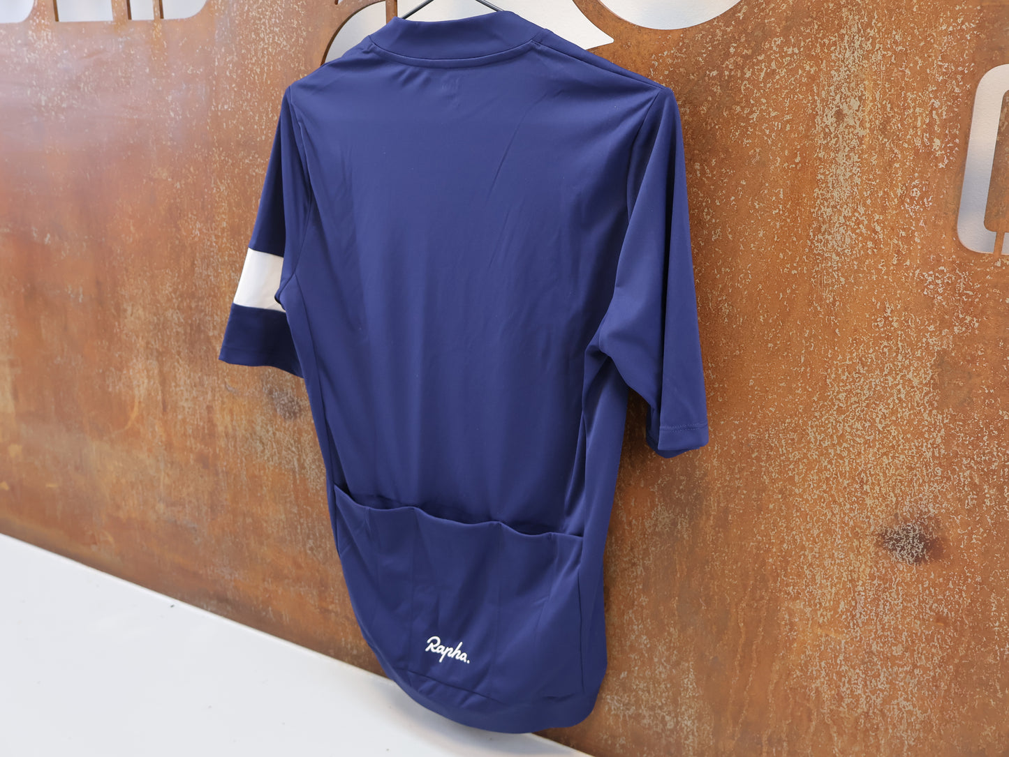 RAPHA CORE RADTRIKOT / HERREN / NAVY / ATMUNGSAKTIV / KURZARM