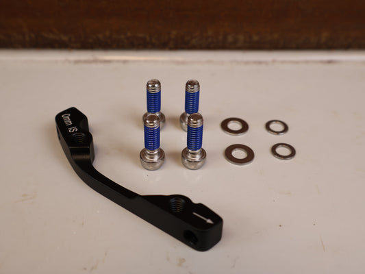 SRAM AVID ADAPTER IS ZU PM (+0 MM) – BREMSADAPTER SCHWARZ
