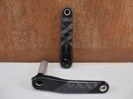 SRAM XX1 EAGLE DUB SL CARBON KURBELARME 175MM Q 165 LOGOMIX GREY