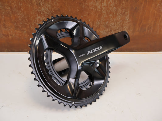 Shimano 105 FC-R7100 Kurbelgarnitur 160 mm 50-34Z 2x12 Schwarz
