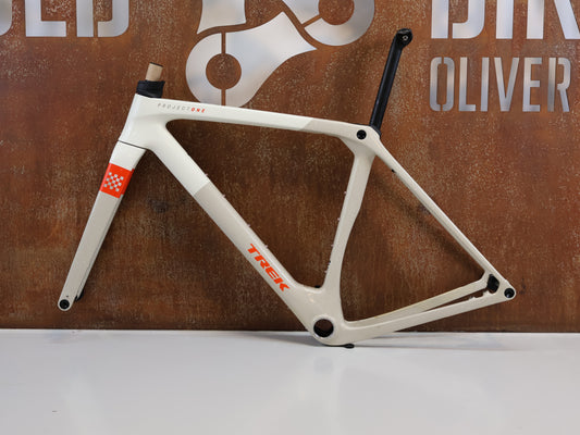 TREK CHECKMATE SLR RAHMENSET / GRÖSSE M / 800 SERIES OCLV CARBON / ERA WHITE