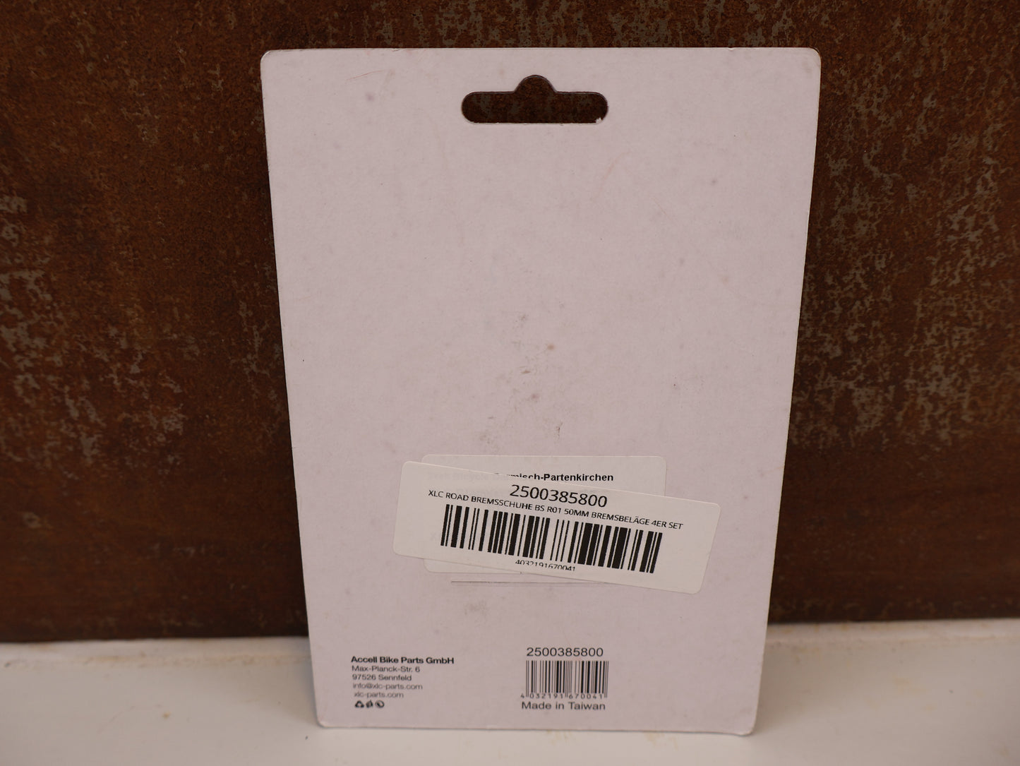 XLC ROAD BREMSSCHUHE BS R01 50MM BREMSBELÄGE 4ER SET