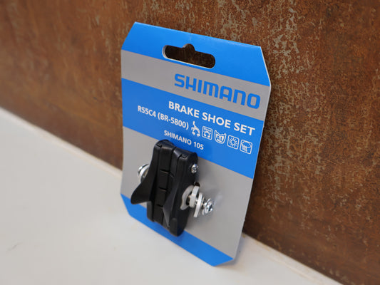 SHIMANO 105 CARTRIDGE BREMSSCHUHE R55C4 / ALU-FELGE