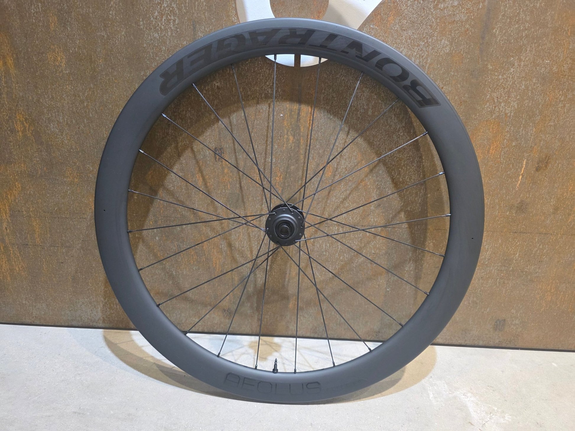 Laufrad/Laufradsatz von Bontrager, BONTRAGER AEOLUS ELITE 50 TLR LAUFRADSATZ DISC vor USEDBIKES - OB.DE Hintergrund