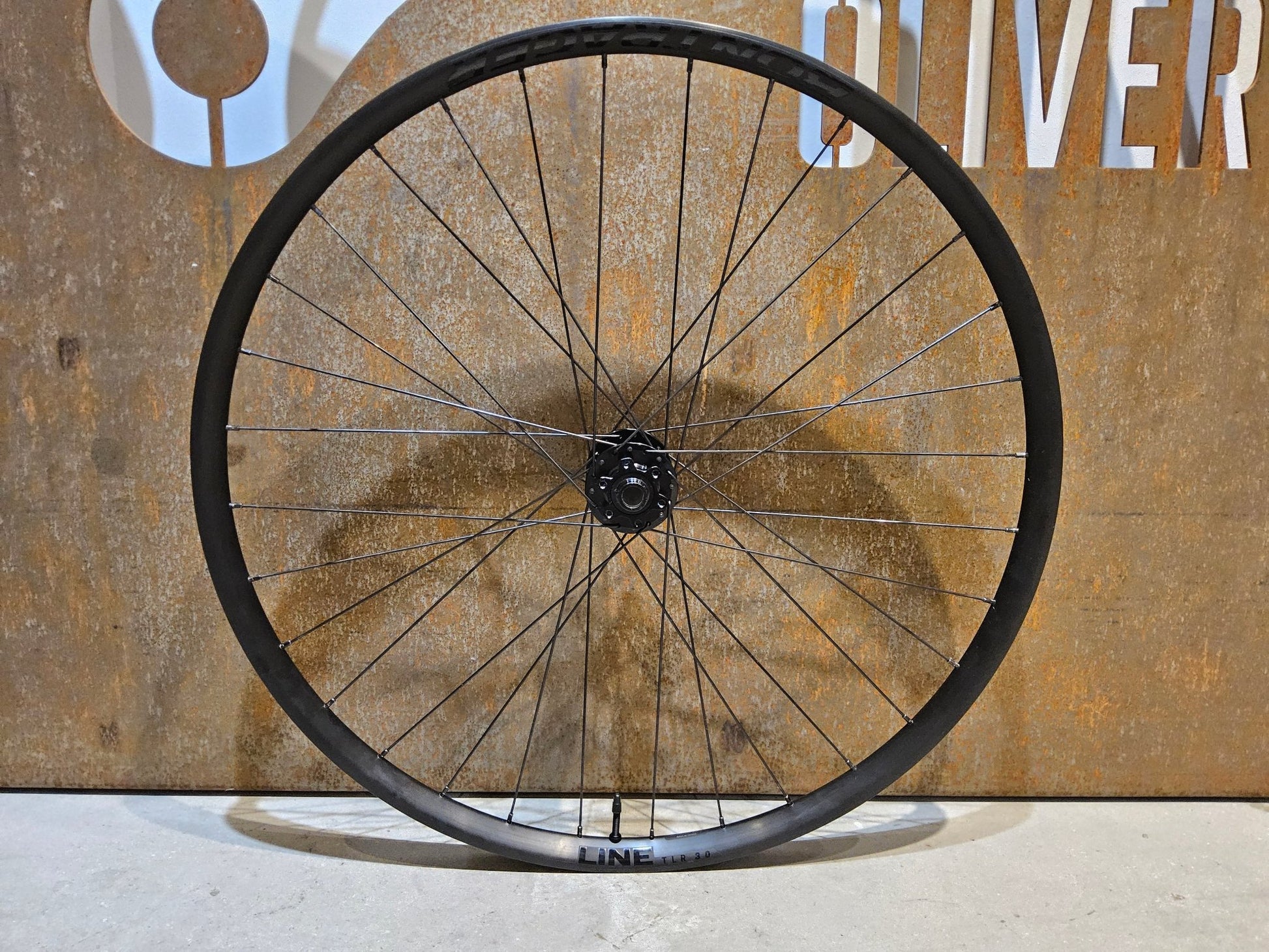 Laufrad/Laufradsatz von Bontrager, BONTRAGER LINE 30 TLR BOOST 29 ZOLL MTB VORDERRAD DISC in variant_title vor USEDBIKES - OB.DE Hintergrund