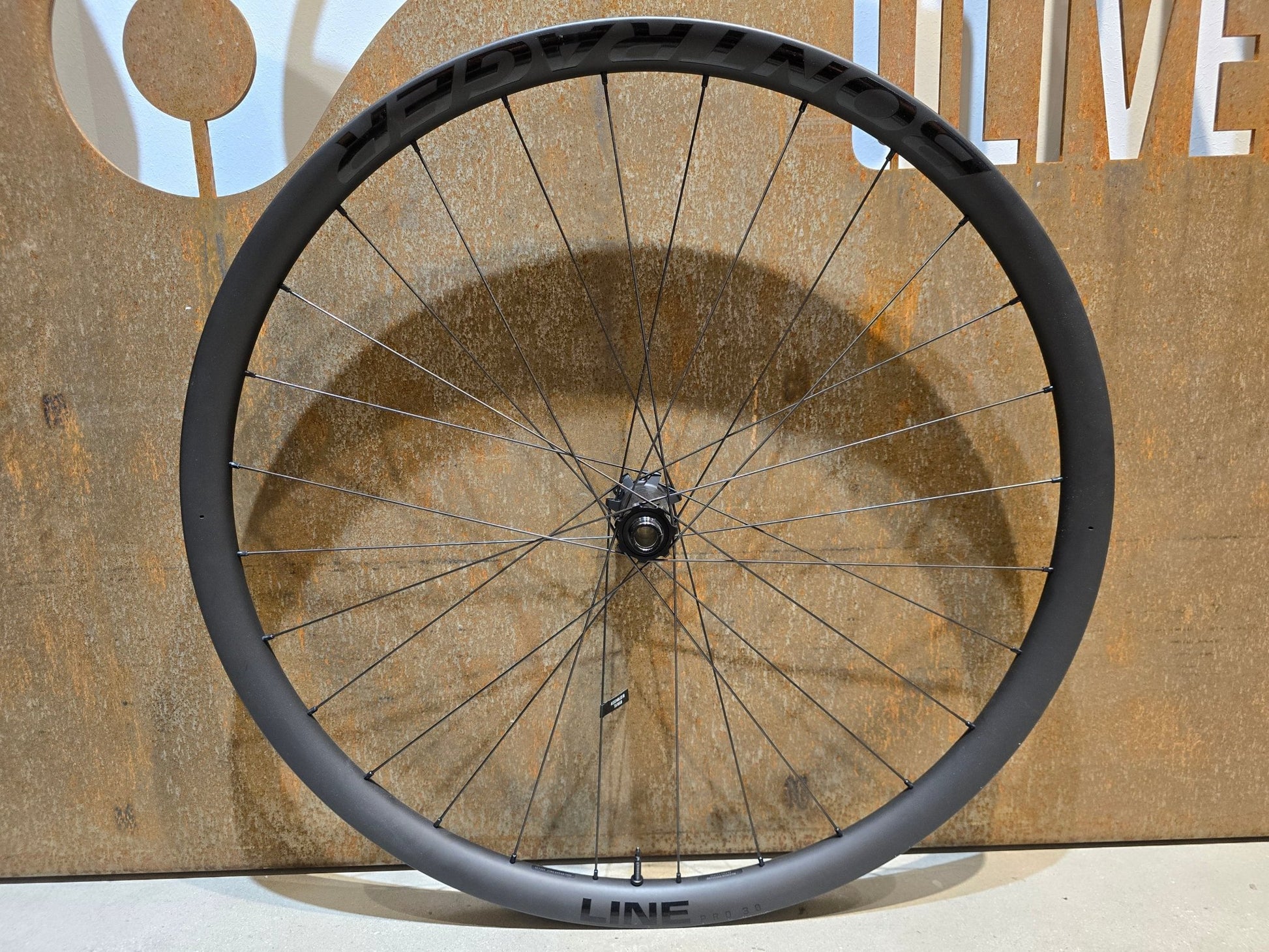 Laufrad/Laufradsatz von Bontrager, BONTRAGER LINE PRO 30 CARBON LAUFRADSATZ 29 / 27,5 ZOLL DISC XD - FREILAUF in variant_title vor USEDBIKES - OB.DE Hintergrund