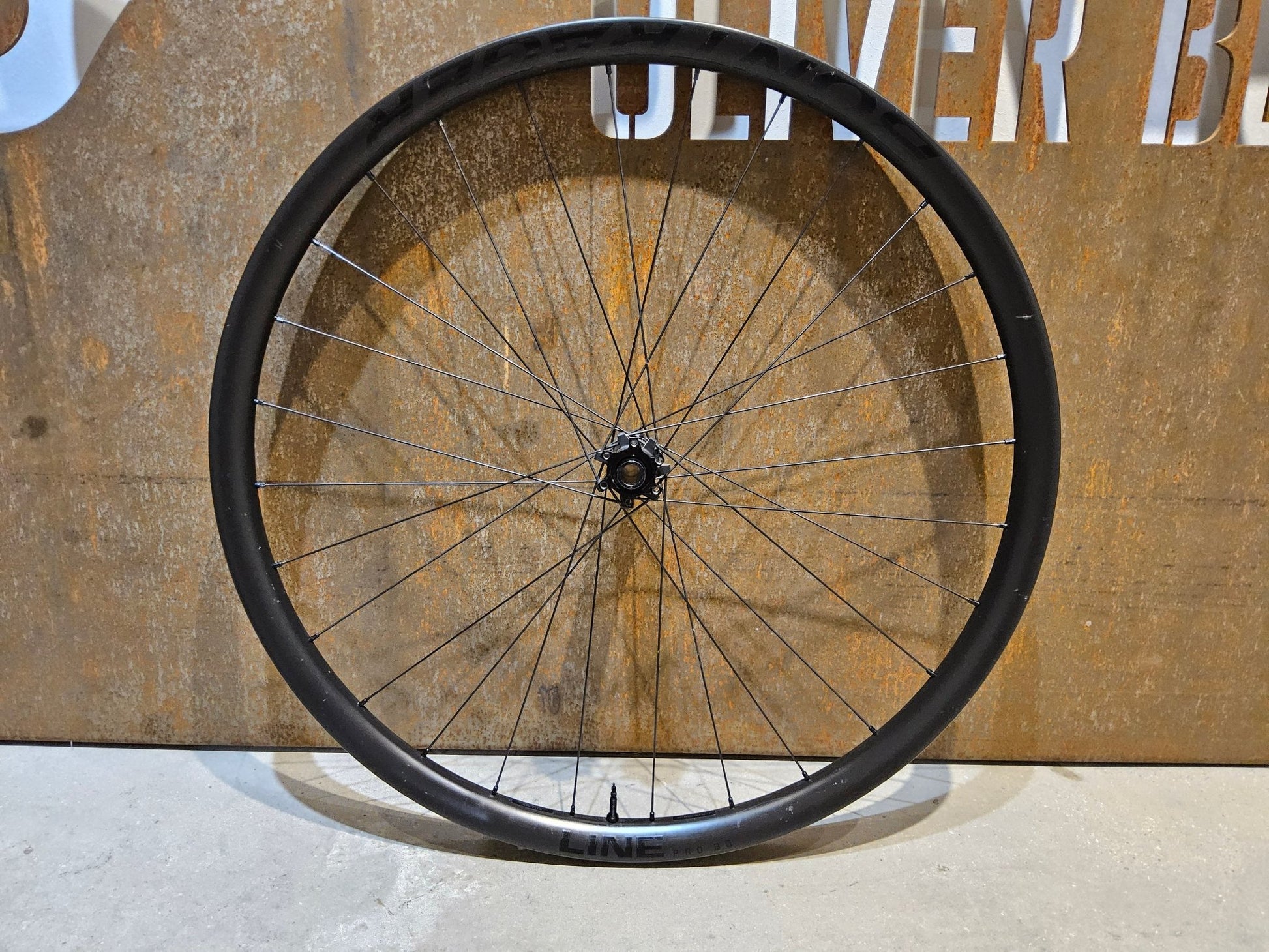 Laufrad/Laufradsatz von Bontrager, BONTRAGER LINE PRO 30 CARBON LAUFRADSATZ 29 / 27,5 ZOLL DISC XD - FREILAUF vor USEDBIKES - OB.DE Hintergrund