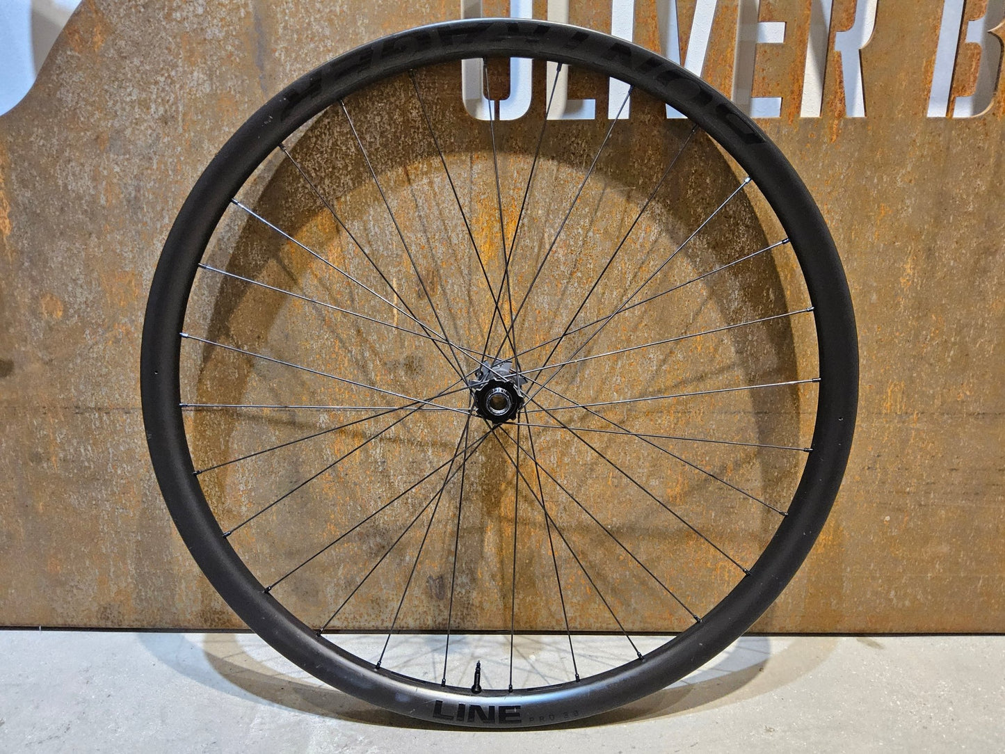 Laufrad/Laufradsatz von Bontrager, BONTRAGER LINE PRO 30 CARBON LAUFRADSATZ 29 / 27,5 ZOLL DISC XD - FREILAUF vor USEDBIKES - OB.DE Hintergrund