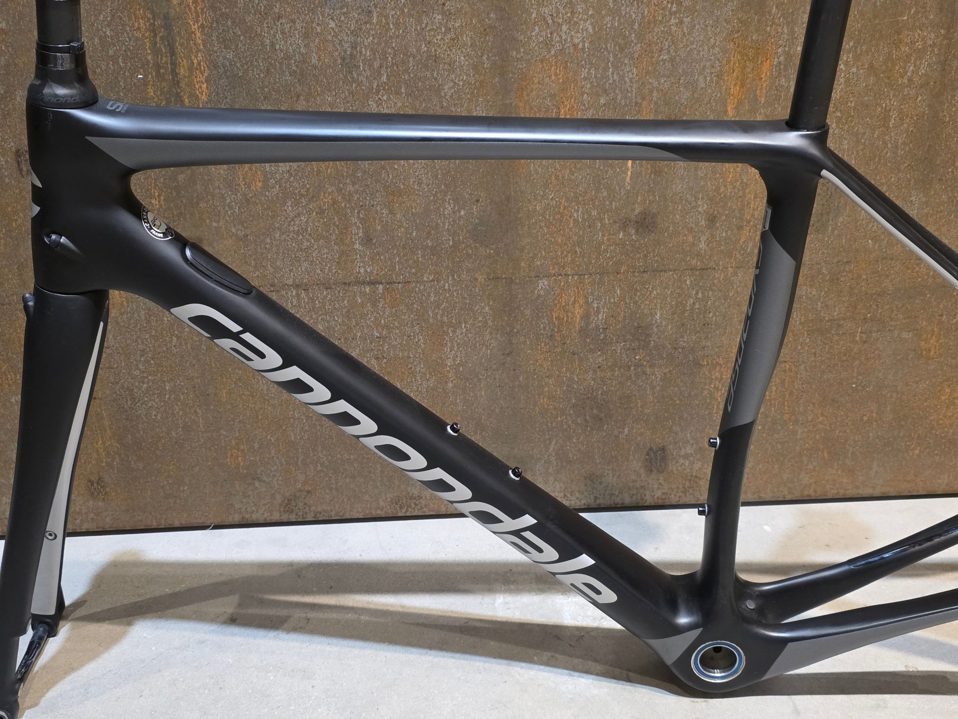 Rennradrahmen von Cannondale, CANNONDALE SYNAPSE CARBON / RAHMENSET / DISC / 51CM vor USEDBIKES - OB.DE Hintergrund