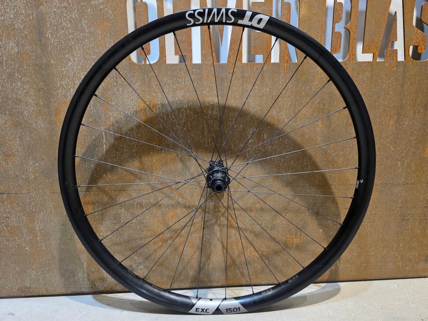 Laufrad/Laufradsatz von Dt Swiss, DT SWISS EXC 1501 SPLINE® ONE 30MM LAUFRADSATZ 29 ZOLL DISC vor USEDBIKES - OB.DE Hintergrund