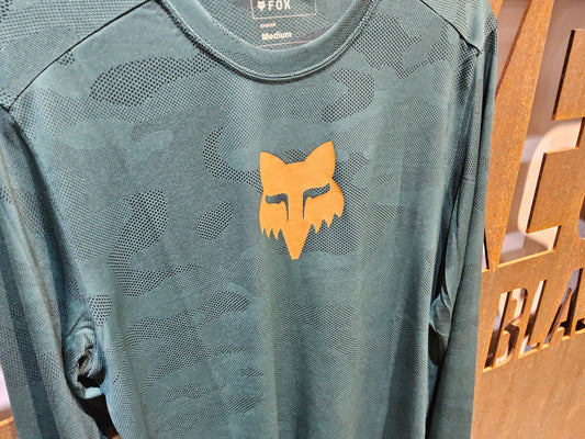 Langarm Trikot Herren von Fox Racing, FOX RACING X TREK RANGER MOUNTAINBIKE LANGARM TRIKOT / HERREN / M vor USEDBIKES - OB.DE Hintergrund