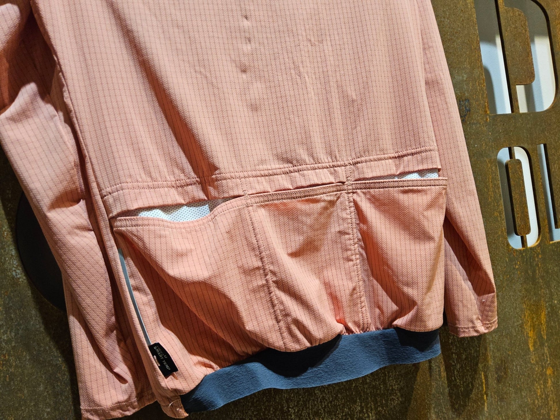 Trikot Damen von Q36.5, Q36.5 JERSEY LONG SLEEVE L1 WOMAN PINSTRIPE X / LANGARM TRIKOT / ROSA ANTICO in variant_title vor USEDBIKES - OB.DE Hintergrund