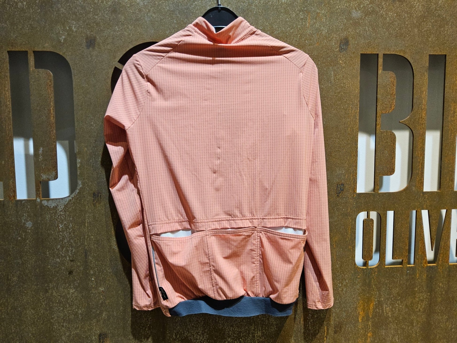 Trikot Damen von Q36.5, Q36.5 JERSEY LONG SLEEVE L1 WOMAN PINSTRIPE X / LANGARM TRIKOT / ROSA ANTICO in variant_title vor USEDBIKES - OB.DE Hintergrund