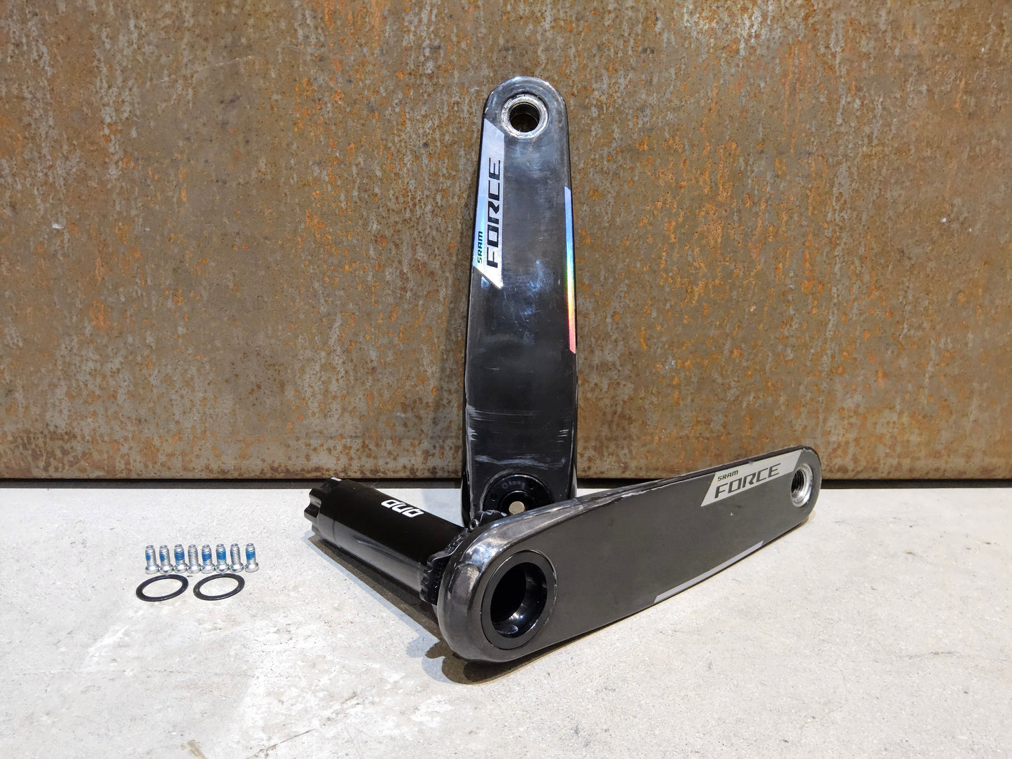 SRAM FORCE AXS E1 KURBELARME DUB 8-BOLT 170MM