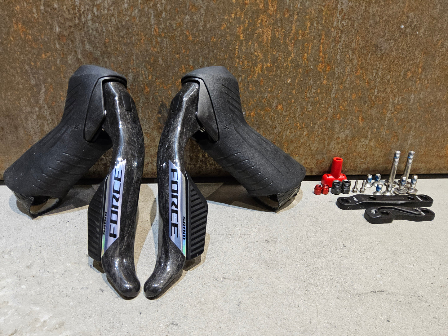 SRAM FORCE E1 AXS HRD BREMS-/ SCHALTHEBEL DISC / SET