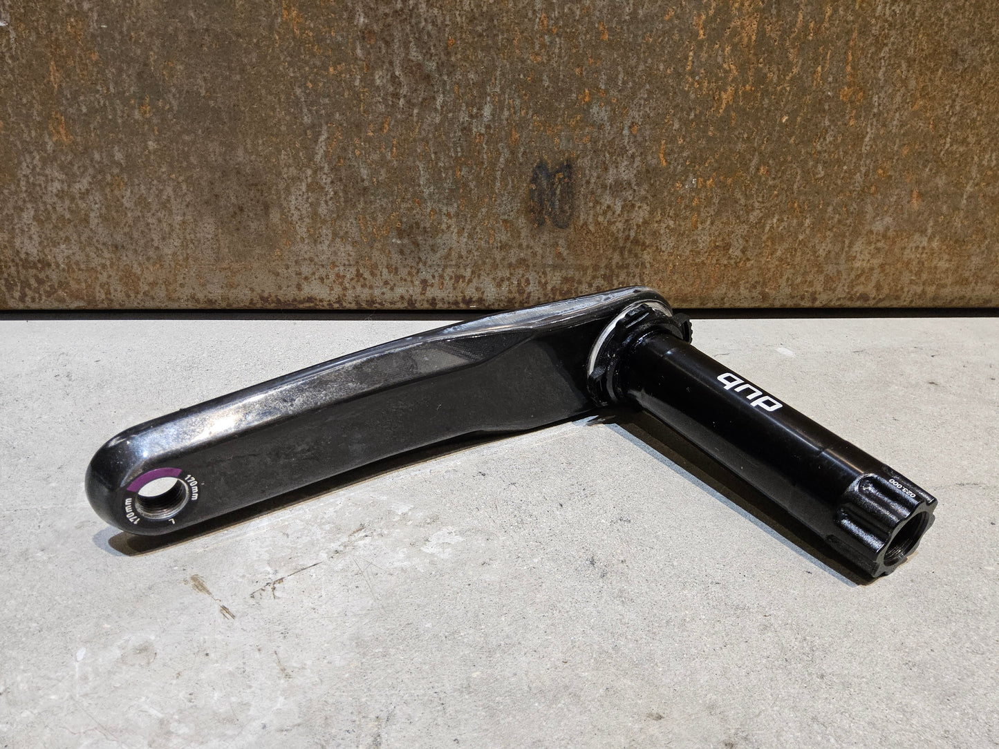 SRAM FORCE AXS E1 KURBELARME DUB 8-BOLT 170MM