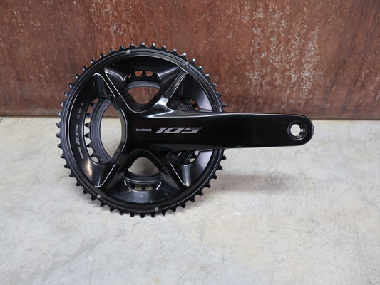Kurbel von Shimano, SHIMANO 105 FC - R7100 KURBELGARNITUR 2X12FACH 50/34ZÄHNE 170 - 175MM vor USEDBIKES - OB.DE Hintergrund