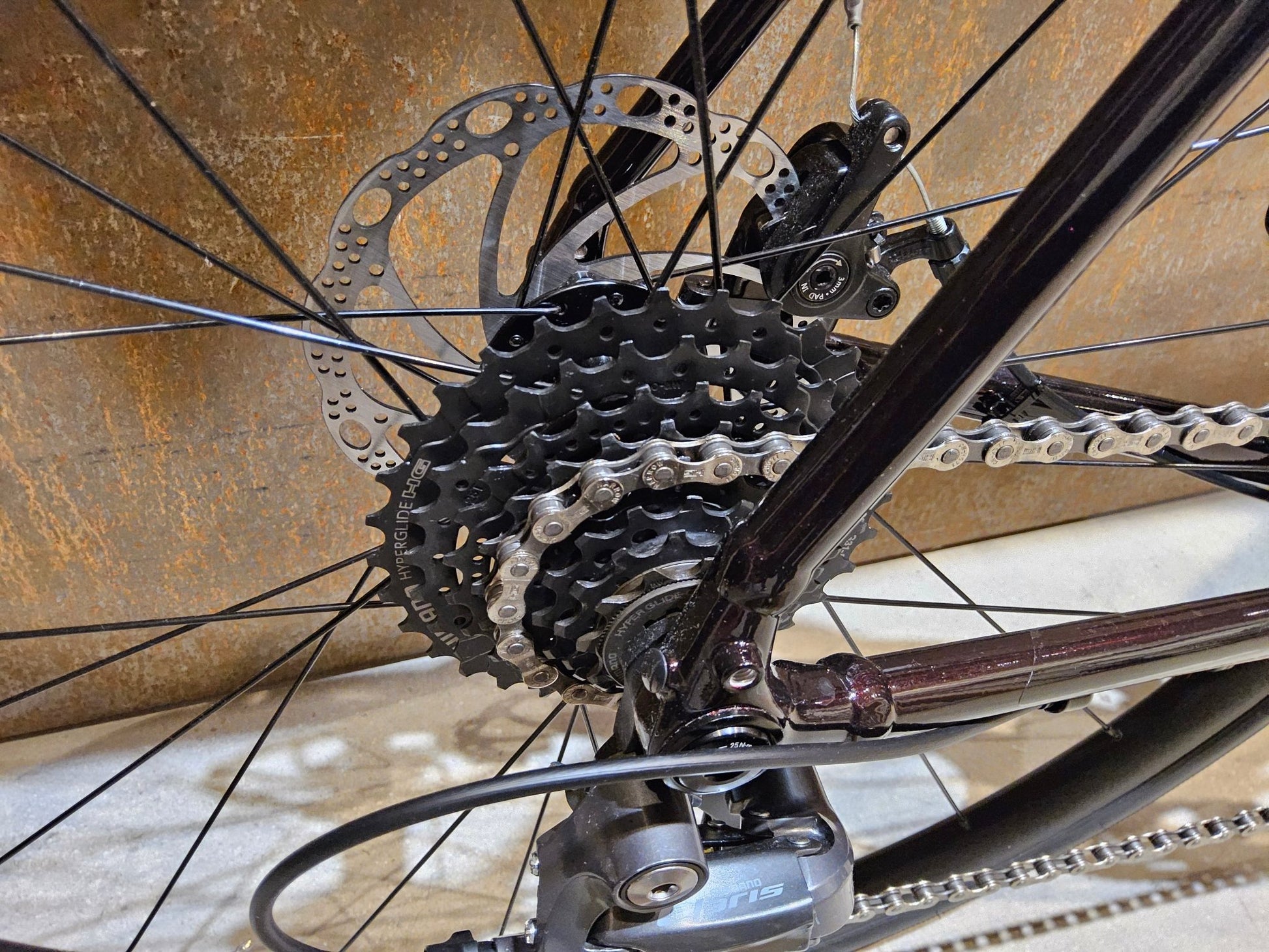 Rennrad von Trek, TREK DOMANE AL 2 GEN 4 / CRIMSON / 61CM in variant_title vor USEDBIKES - OB.DE Hintergrund