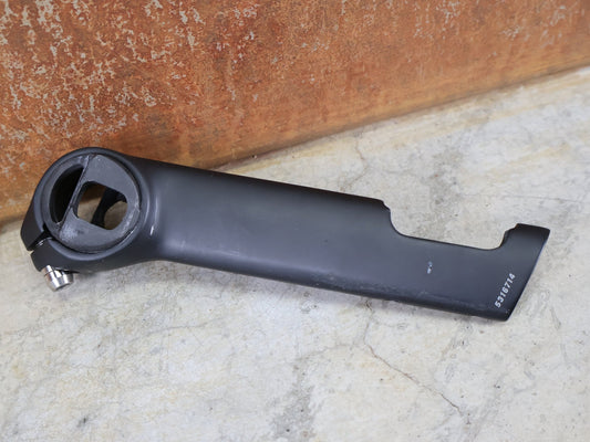 Sattelstütze von Bontrager, TREK MADONE GEN 8 SATTELSTÜTZE / CARBON SMOKE / 150MM / SB 0MM vor USEDBIKES - OB.DE Hintergrund