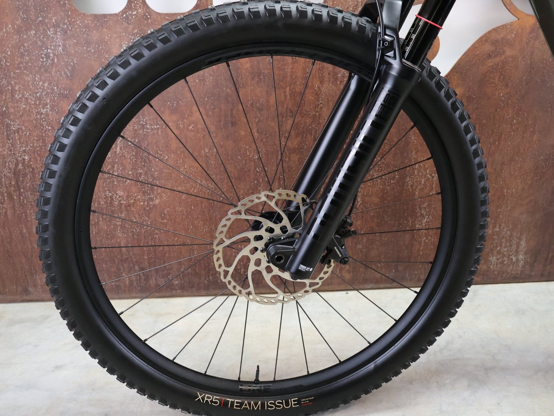 E - Mountainbike von Trek, TREK RAIL 7 DEORE/XT GEN 3 / LICHEN GREEN / L vor USEDBIKES - OB.DE Hintergrund